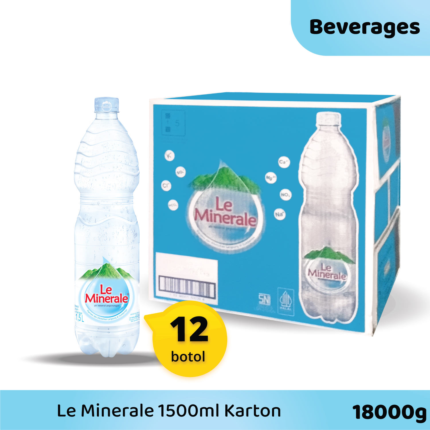 LE MINERAL 1.500ML